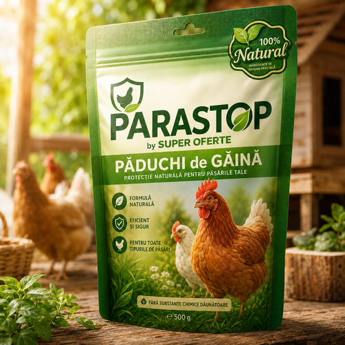 PARASTOP - Pudră Naturală Anti-Paraziți