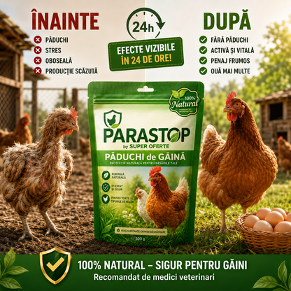 PARASTOP - Pudră Naturală Anti-Paraziți