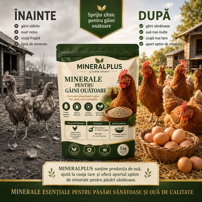MINERALPLUS - Complex de Vitamine pentru Găini